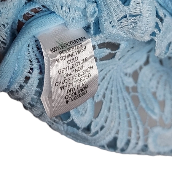 LOFT Light Blue Top Size XS - Picture 5 of 7